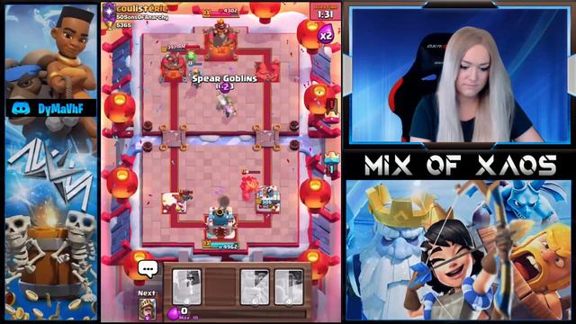 FAST TROPHY PUSHING with 2 OVERPOWERED FIRECRACKER DECKS in 😉CLASH ROYALE смотреть онлайн