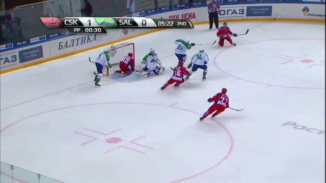 Никлас Сведберг тащит всё подряд / Niklas Svedberg multiple save on 2PK смотреть онлайн