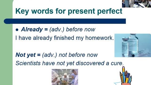 The Present Perfect Tense / English Grammar Lesson смотреть онлайн