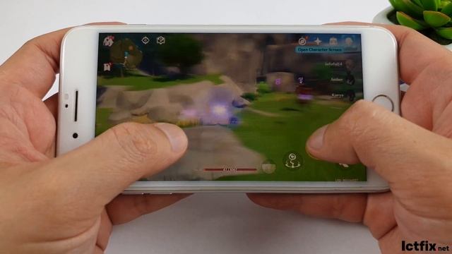 iPhone 8 Plus test game Genshin Impact Max Setting | Highest, 60FPS смотреть онлайн