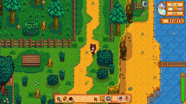 Сытый Медведь и Счастливый Джордж 🐻💖 Stardew Valley 217 | Letsplay смотреть онлайн