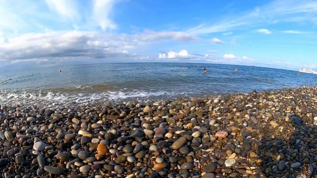 Солнце, море, утро! 17.09.2021 ?ЛАЗАРЕВСКОЕ СЕГОДНЯ?СОЧИ.