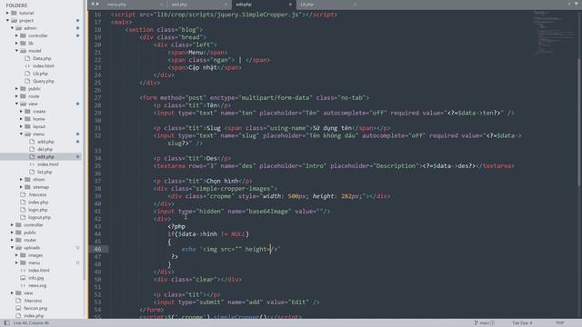 Cập nhật menu code thuần PHP смотреть онлайн