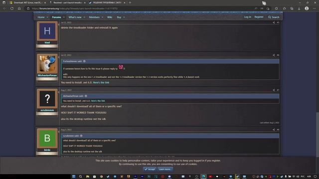 Проблема с запуском TModLoader 1.4 / How To Fix Launch TModLoader 1.4
