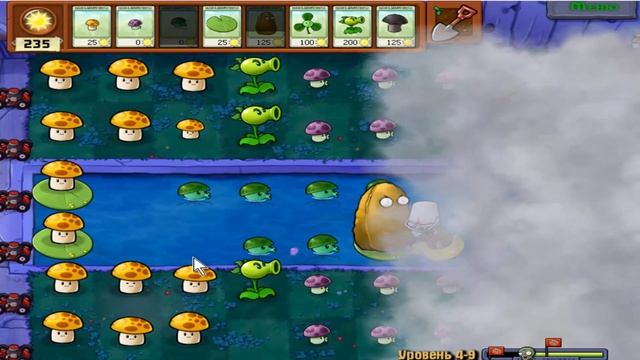 Игра РАСТЕНИЯ против ЗОМБИ - Прохождение Plants vs Zombies. Серия [13] смотреть онлайн