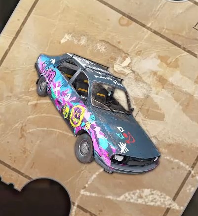 Dacia Граффити PUBG PLAYERUNKNOWNS BATTLEGROUNDS смотреть онлайн