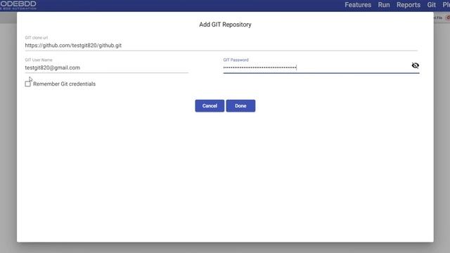 GIT - NoCodeBDD integration смотреть онлайн