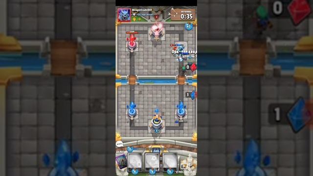 Прохождение игры Clash of wizards смотреть онлайн