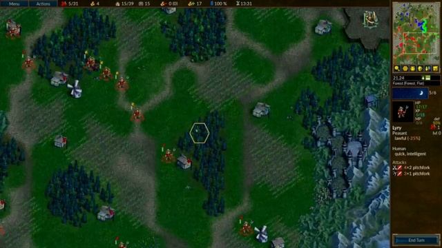 Let's Play The Battle For Wesnoth - Northern Rebirth #1 - Breaking Free of the Orcish Whip смотреть онлайн
