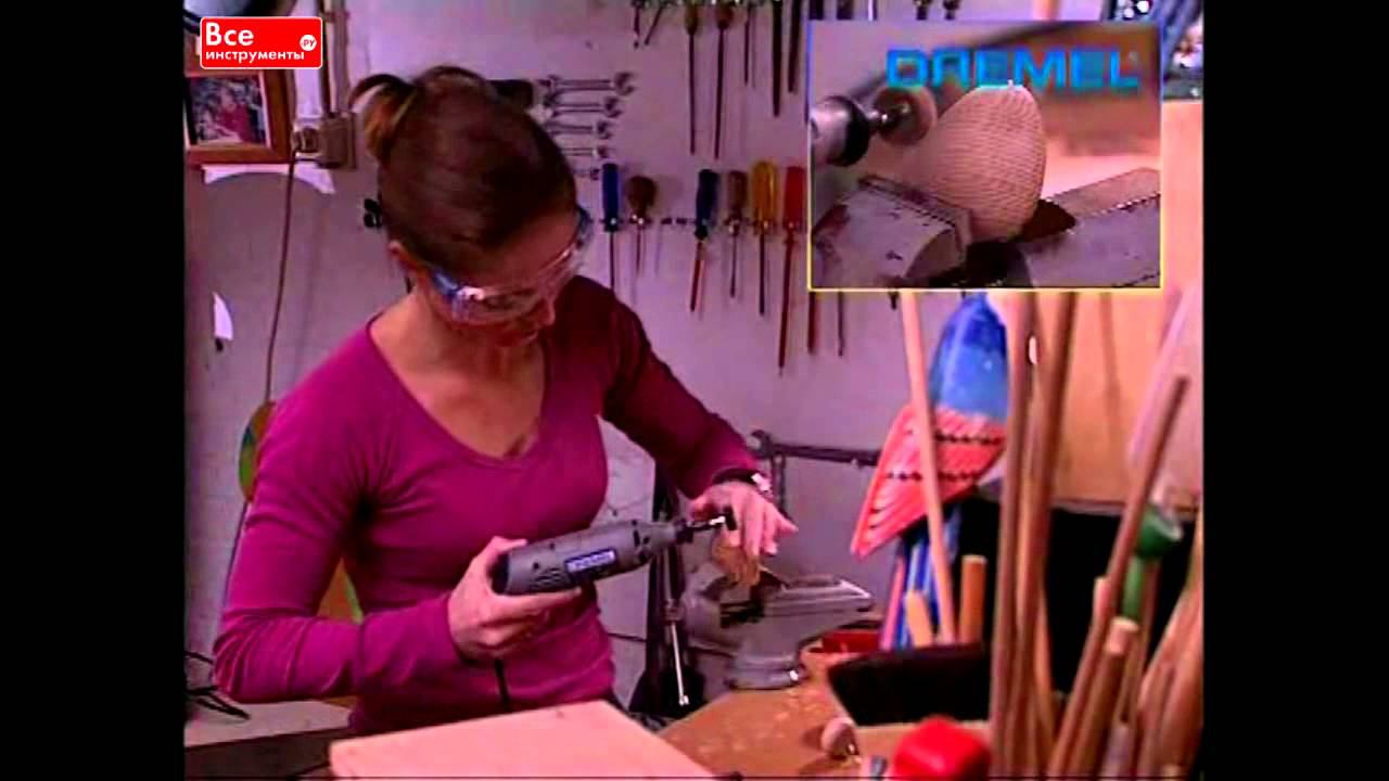 Многофункциональный инструмент Dremel 400 digital и насадки 407, 511, 430, 426 и 194 смотреть онлайн
