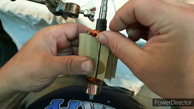 Перемотка якоря (Часть 3).