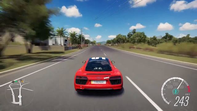 2016 Audi R8 V10 Plus TEST DRIVE - Forza Horizon 3 смотреть онлайн