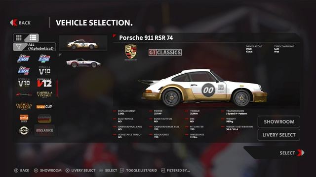 Automobilista 2 car list AMS2 all cars November 2022 смотреть онлайн