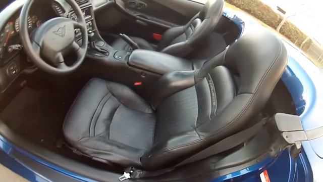 SOLD 2002 Corvette Convertible Electron Blue смотреть онлайн