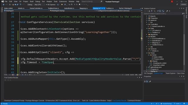 Dependency Injection - это просто. Внедрение классов, именованные HttpClient. смотреть онлайн