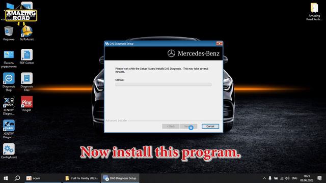 Installation Xentry PassThru 2023.06 Version for 2534 Openport 2.0 + Offline SDFlash XPT смотреть онлайн