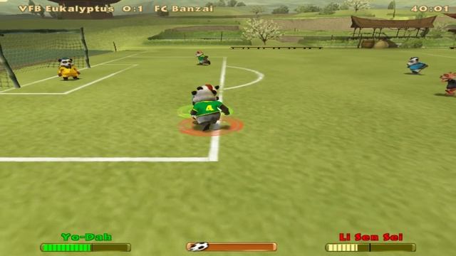 Crazy Kickers - Erstes Gameplay von zwei Teams смотреть онлайн