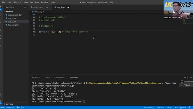 Python Course 2022 Session 2: Python Data Structures | Unmanned Aerial Systems at UC Riverside ✈️ смотреть онлайн