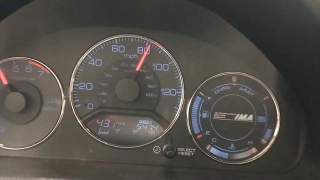 2003 Honda Civic Hybrid 1.3L 0-90mph смотреть онлайн
