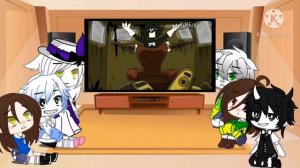 реакция андертейла на (бенди в гача клуб часть 1)