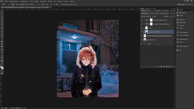 ПЕРСОНАЖИ GENSHIN IMPACT В РОССИИ? | Photoshop смотреть онлайн