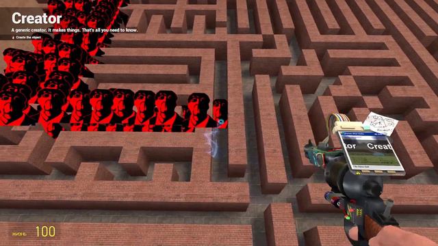 Nightmare Nico's Nextbots Pack and MUNCI FAMILY VS MAZE (Garry's Mod) Part 4 смотреть онлайн