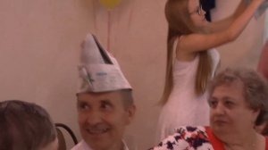 Весёлый конкурс на Юбилее у подруги.