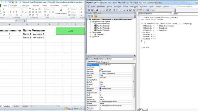 10ES_Sprungmarke in Excel VBA On Error GoTo смотреть онлайн