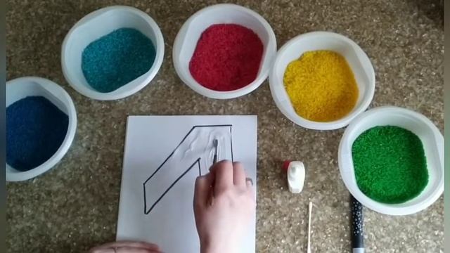 Рисуем рисом цифры смотреть онлайн