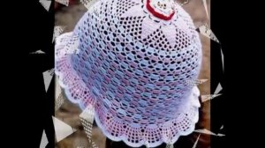 Шапочка летняя на девочку со схемой. 12 летних шапочек на девочку крючком со схемами