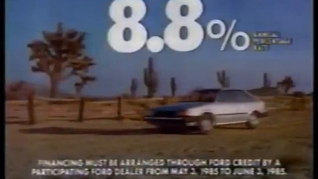 1985 Ford Escort Commercial смотреть онлайн
