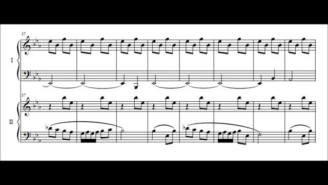Pokémon HG/SS - Battle! Trainer (Johto) - Piano Duet Sheet Music смотреть онлайн