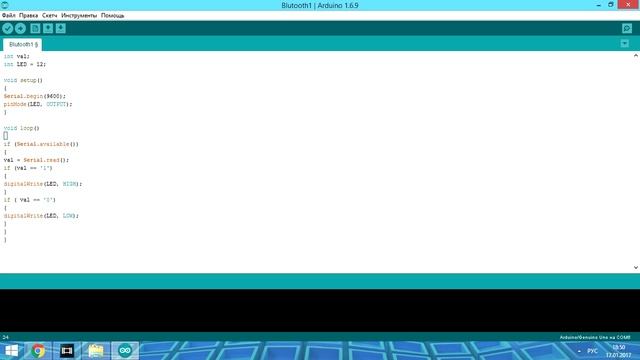 Arduino Проекты #9 "Подключение модуля Bluetooth к Ардуино" смотреть онлайн