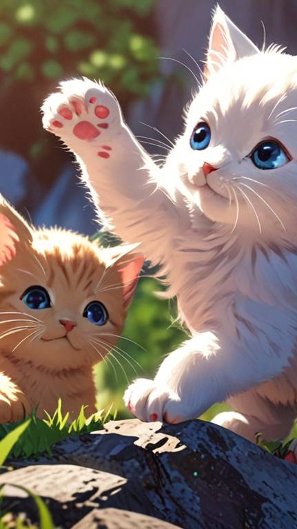 Приключения Белого Котенка. Серия 2: Путь к Волшебному Цветку смотреть онлайн