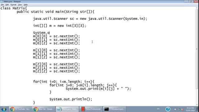 02 Jan 2018 - Matrix in Java, Calculations in Matrix. смотреть онлайн