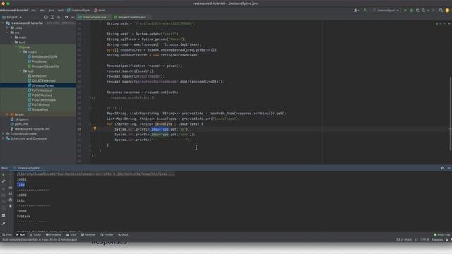 API Test with Rest assured || LESSON 07 || JIRA API - Extract response with JSONPath смотреть онлайн