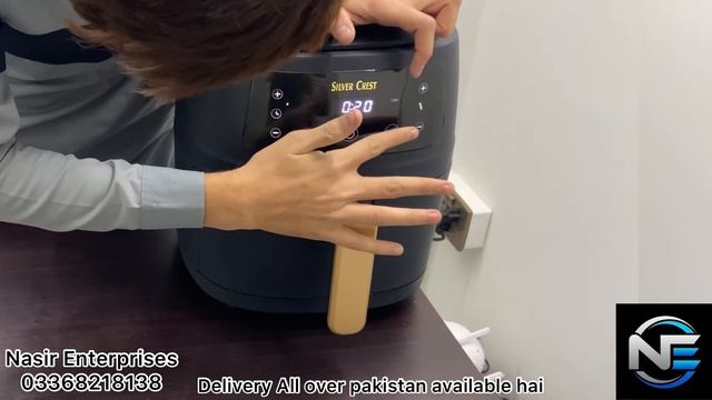 Silver Crest 8-L digital air fryer смотреть онлайн
