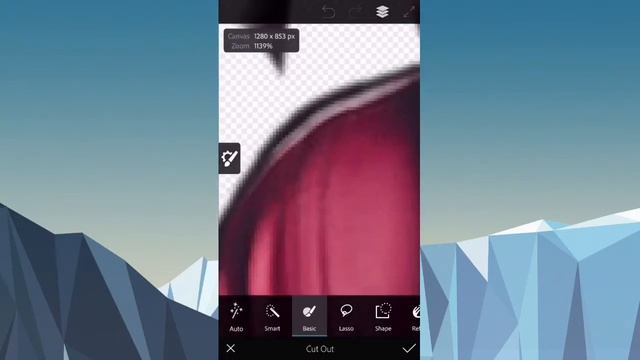 วิธีตัดพื้นหลังภาพ ด้วย app Photoshop Mix смотреть онлайн