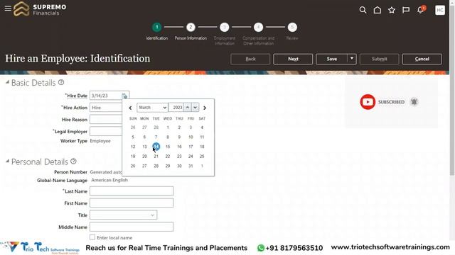 How to Rehire an Employee in Oracle Fusion Cloud Applications, Person Creation Duplicate Check смотреть онлайн