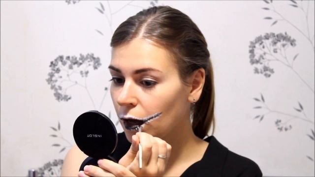 Helloween make up / Моя страшная улыбка - макияж на Хуллоуин смотреть онлайн