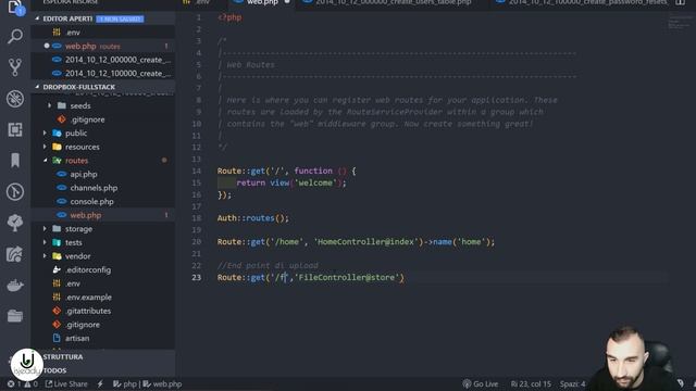 3-Tutorial Full App - Laravel,Vue Js,DropBox - Prima POST End-Point смотреть онлайн