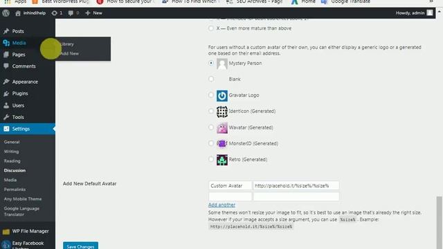 WordPress में Default avatar add करने का सबसे आसान और Best तरीका смотреть онлайн