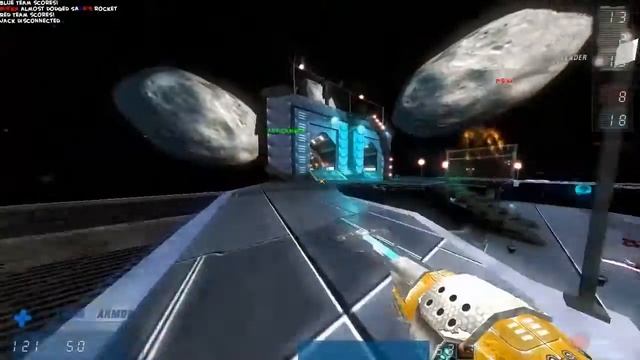 Alien Arena gameplay HD "Europa DM" смотреть онлайн