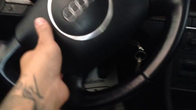 Audi A4 B6 Airbag removal , steering wheel removal смотреть онлайн