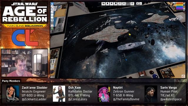 Age of Rebellion Star Wars TTRPG w/Captain Shack - Ep 3 Joining the Fleet смотреть онлайн