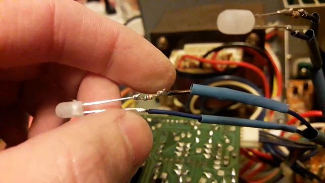 Светодиодная подсветка для усилителя JVC A-X400. Подбираю ток светодиода. Расчёт тока светодиода смотреть онлайн