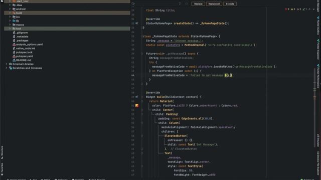 How to Use Native Code with Flutter | Kotlin & Swift смотреть онлайн