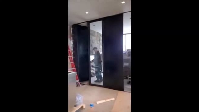 Custom Door Sliding Accordion Movable Wall смотреть онлайн