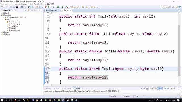 Java Metod Örnek смотреть онлайн