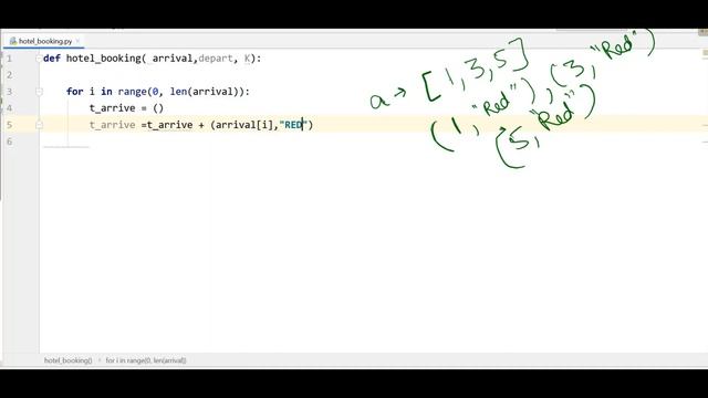 Hotel bookings Possible - DS & ALGO Interview Question With Python Code смотреть онлайн